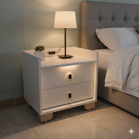 table de nuit lumineuse